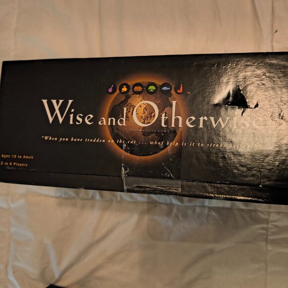 Wise and Otherwise Game - Like New, Complete! Fun Party Game! *SOLD* - Picture 2 of 4